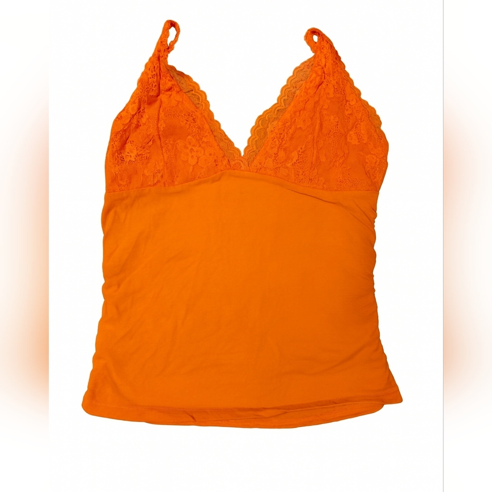 SHEIN Bright Orange Top
